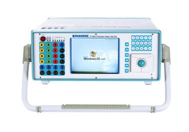 250V-/2A-Poleless Schutzrelais-Test gesetztes K1066i mit LCD-Bildschirm