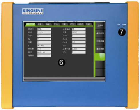 Anzeige KT210 TFT LCD tragbarer automatischer Analysator CT Pint