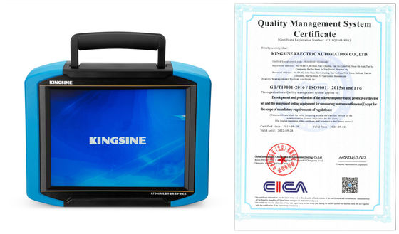 Differenzialer Relais-Test KINGSINE KF900A stellte Analysator IEC61850 IEDs ein
