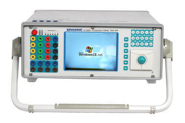 7 Phase Wechselstrom-Reley-Prüfsatz / Übergangsprüfung K1066+ RJ45-Anschlüsse