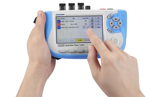 Hand-Relais-Test Digital KF932 IEC61850 eingestellt mit Realzeitmonitor